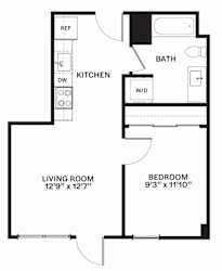 C4 Floor Plan at Corner 63, Washington