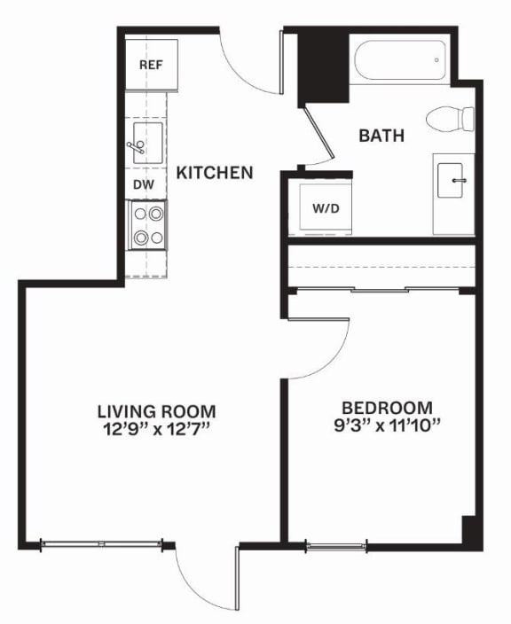 C4 Floor Plan C4 Floor Plan at Corner 63, Washington