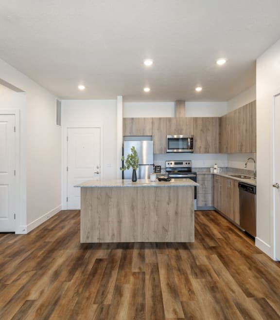 Open Concept Kitchen at Residences at Homestead
