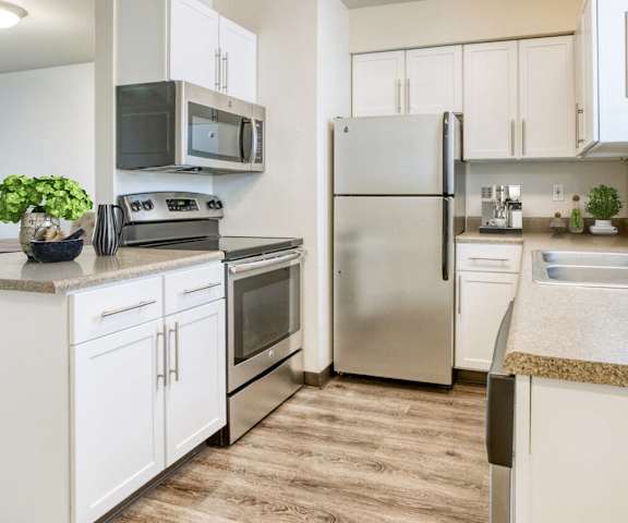 Staged Kitchen