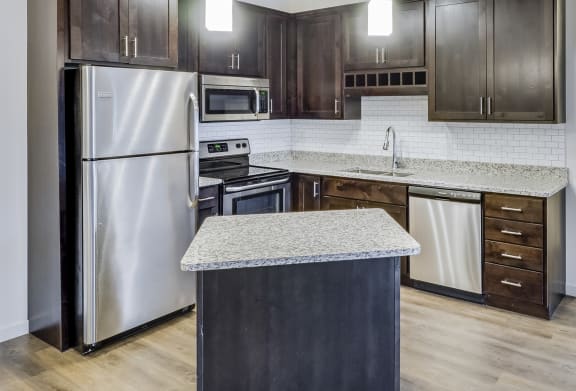 Fully Equipped Kitchen at Arbor Ridge, Forest Lake, MN, 55025