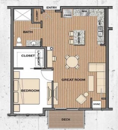 Auburn Floor plan at Victoria Flats, Minnesota