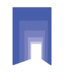 open door in a blue wall at The Arbors Santa Ana, California, 92705