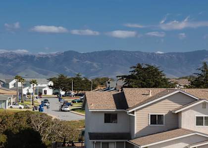 homes on a street