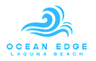 a logo design for a company called ocean edge