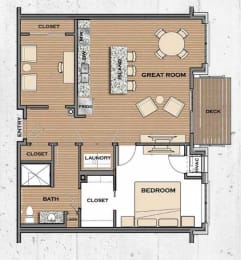 Crossing Floor plan at Victoria Flats, Victoria, MN 55386