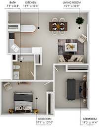 Floor-Plan_B5 at Lake Shore Park, Iowa 50021