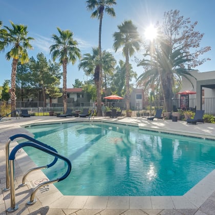 Pool at Ovation at Tempe Apartments