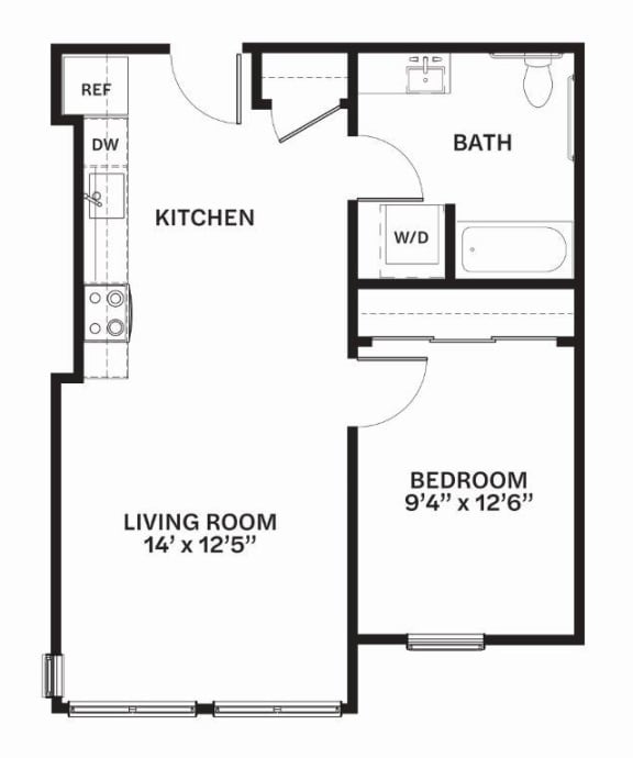 C22.1 Floor Plan C22.1 Floor Plan at Corner 63, Washington