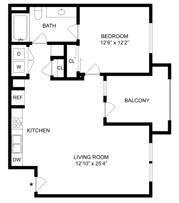 A1 Floor Plan at Arrive Temecula, California