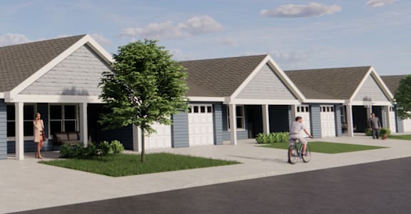 a rendering of a modular home
