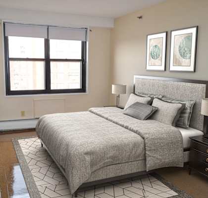 2 bed bedroom