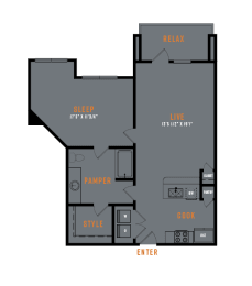 Lenox SoCo 2D Floor Plans - A9
