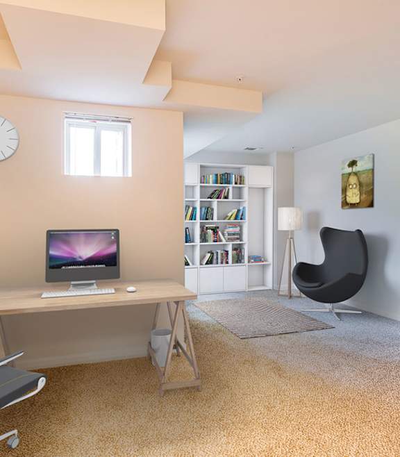 Study Area at Cardiff Hall Apartments, Towson, Maryland