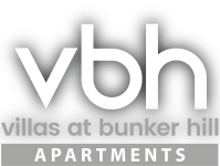 a logo for vfb villas at bunker hill apartments logo, transparent png download