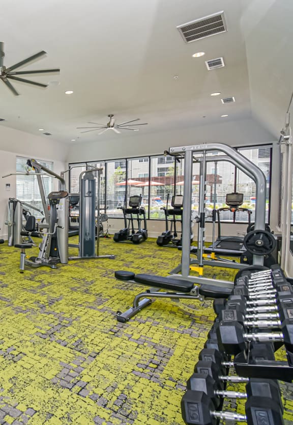Aspire at Live Oak Apartments Fitness Center