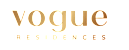The image displays the logo of Vogue Residences.