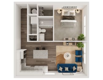 SECOND AVENUE A3 FLOOR PLAN