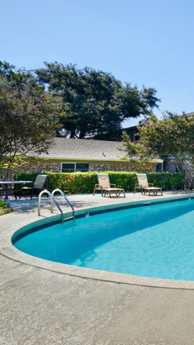 Pool at Juniper Springs Apartments, Austin, TX 78731