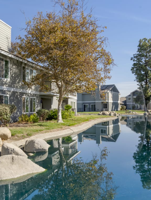 Pond View of Edgewater Isle