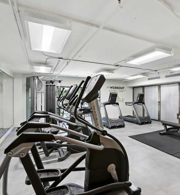 the apartments at masse corner 205 fitness room