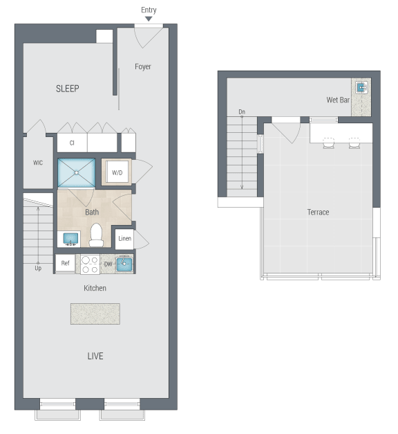 AR6 Floor Plan AR6 Floor Plan at Reed Row, Washington, DC