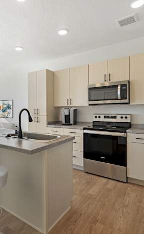 Comfortable Living Area at City Lofts Apartments