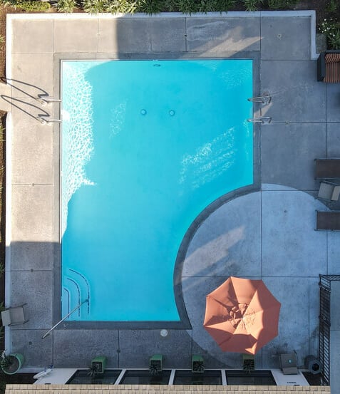a swimming pool at Encore Apartments, Ontario, CA, 91764