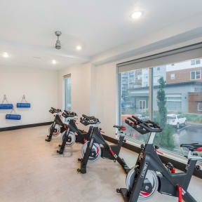 Spin Bikes at Arcadia Apartments