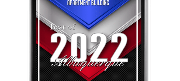 2022 Best Albuquerque Apartment Building Award
