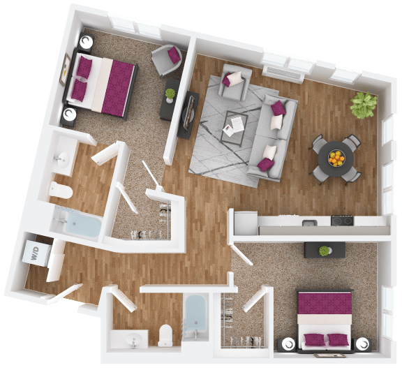 BrandNew Studio, 1, 2 & 3Bed Apartments in Hillsboro, OR Hana Apartments