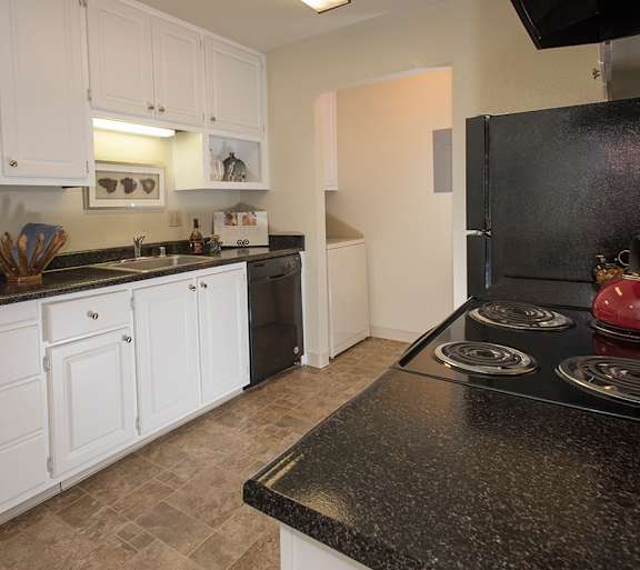 Model Upgraded Kitchen at Zinfandel Village Apartments, Rancho Cordova, CA, 95670