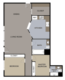  Floor Plan Linden | Renovated