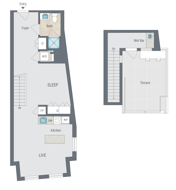 A3R Floor Plan A3R Floor Plan at Reed Row, Washington, DC