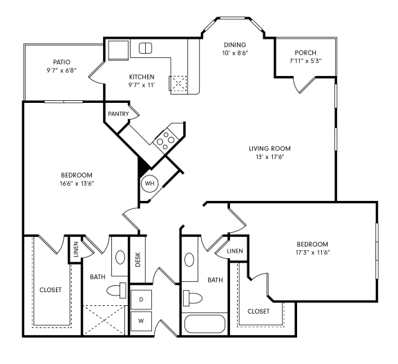 B3 First Floor at Sovereign at Overland Park, Overland Park Kansas