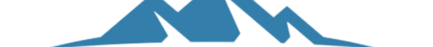 a dark background with a blue m logo on it