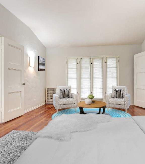 spacious bedroom at 1022 Tiverton, California