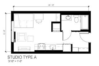 Floor Plan Studio A