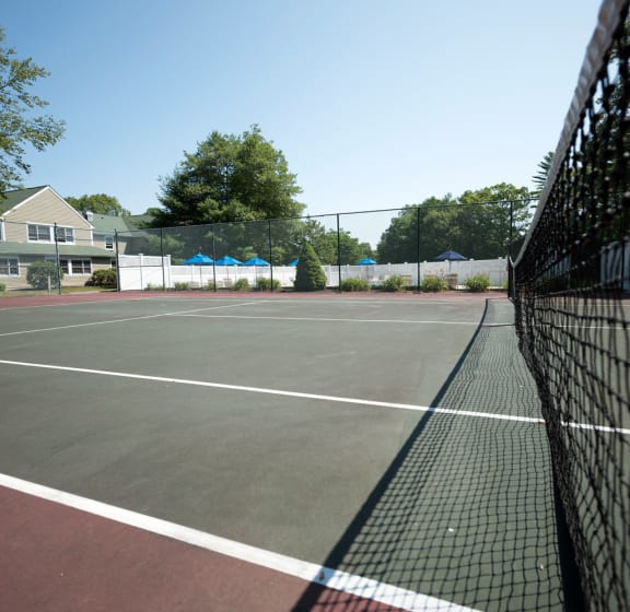 Community Tennis Court at Mariner's Hill Apartments, Marshfield, MA, 02050