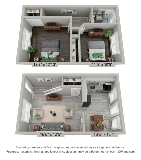 Encore 2 Bed 1 Bath Townhouse at Encore 99, Connecticut, 06512