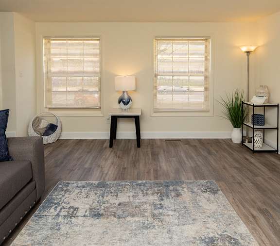 Living Room Interior at Walnut Grove Townhomes* Apartments, Essex, MD