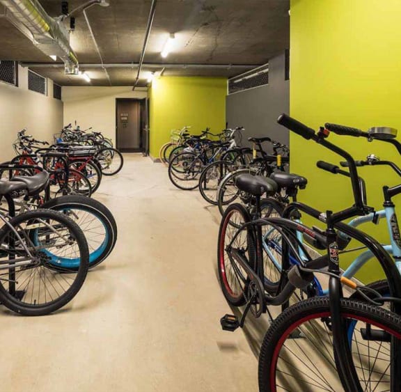 Bike Storage at AV8, California, 92101