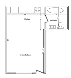 Studio Floor Plan