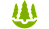 three trees in a circle