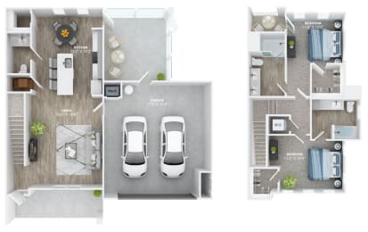 2 bed 1 bath at The Haven at Lake Britt Apartments, Winter Garden, 34787