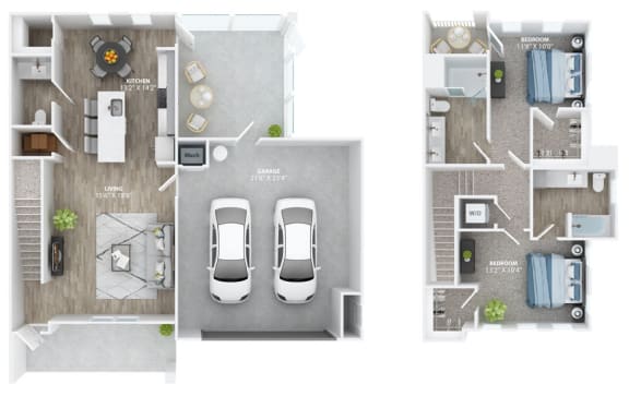 2 bed 1 bath at The Haven at Lake Britt Apartments, Winter Garden, 34787