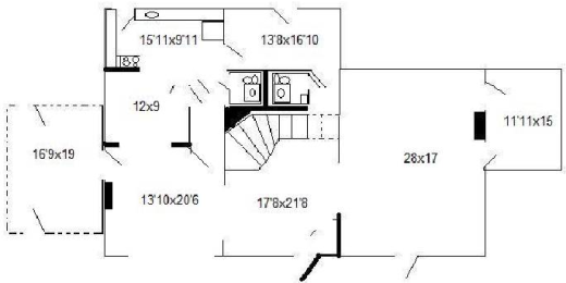 Floor Plan  Saddlebrook at Tates Creek Apartments in Lexington Kentucky