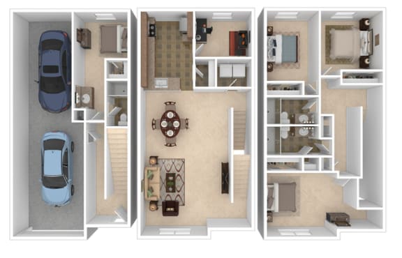 Southside Townhomes Floor Plan