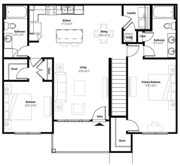 B4 Floor Plan at Ridge at Castle Rock