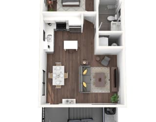 Altair by Soltura in Fort Meyers, Florida Flat 3D Floor Plan